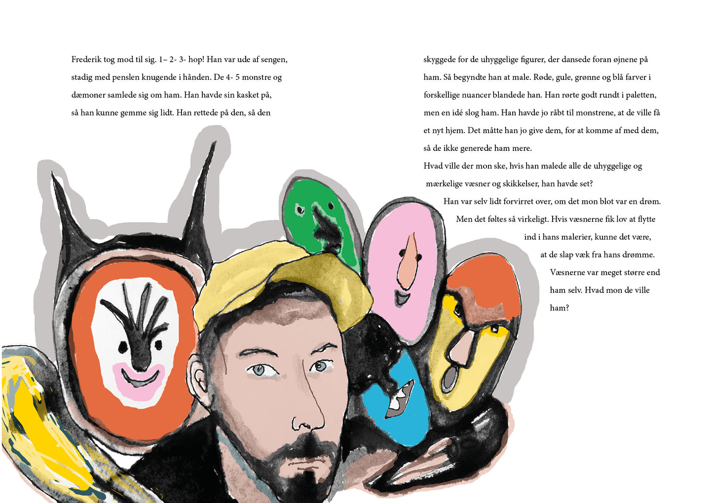 Frederik Næblerød - monstre, myter og maleri