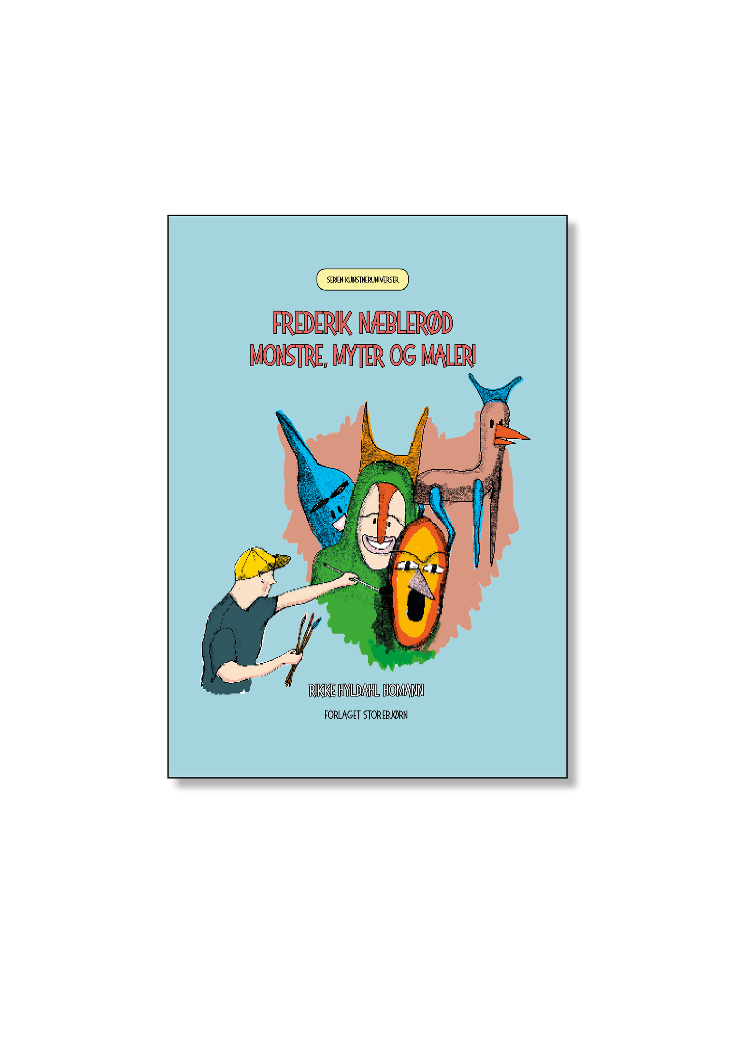 Frederik Næblerød - monstre, myter og maleri